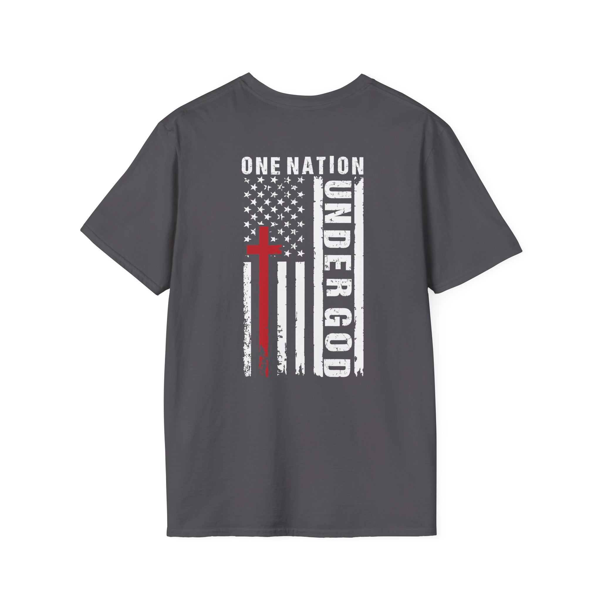 Christian T-Shirt: One nation under god, Faith-Based Apparel