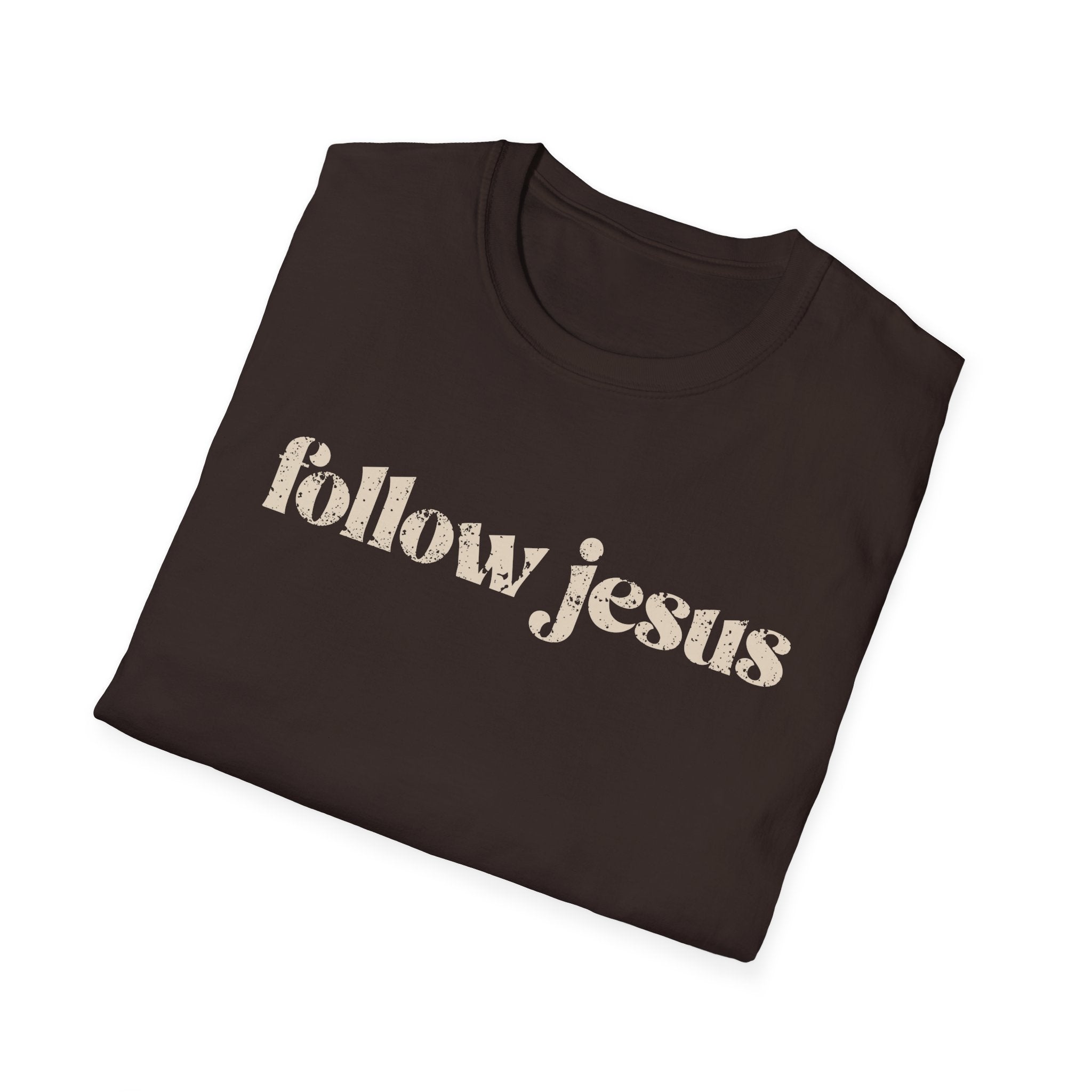 Christian T-shirt: Follow Jesus, Christian Apparel, Faith Based