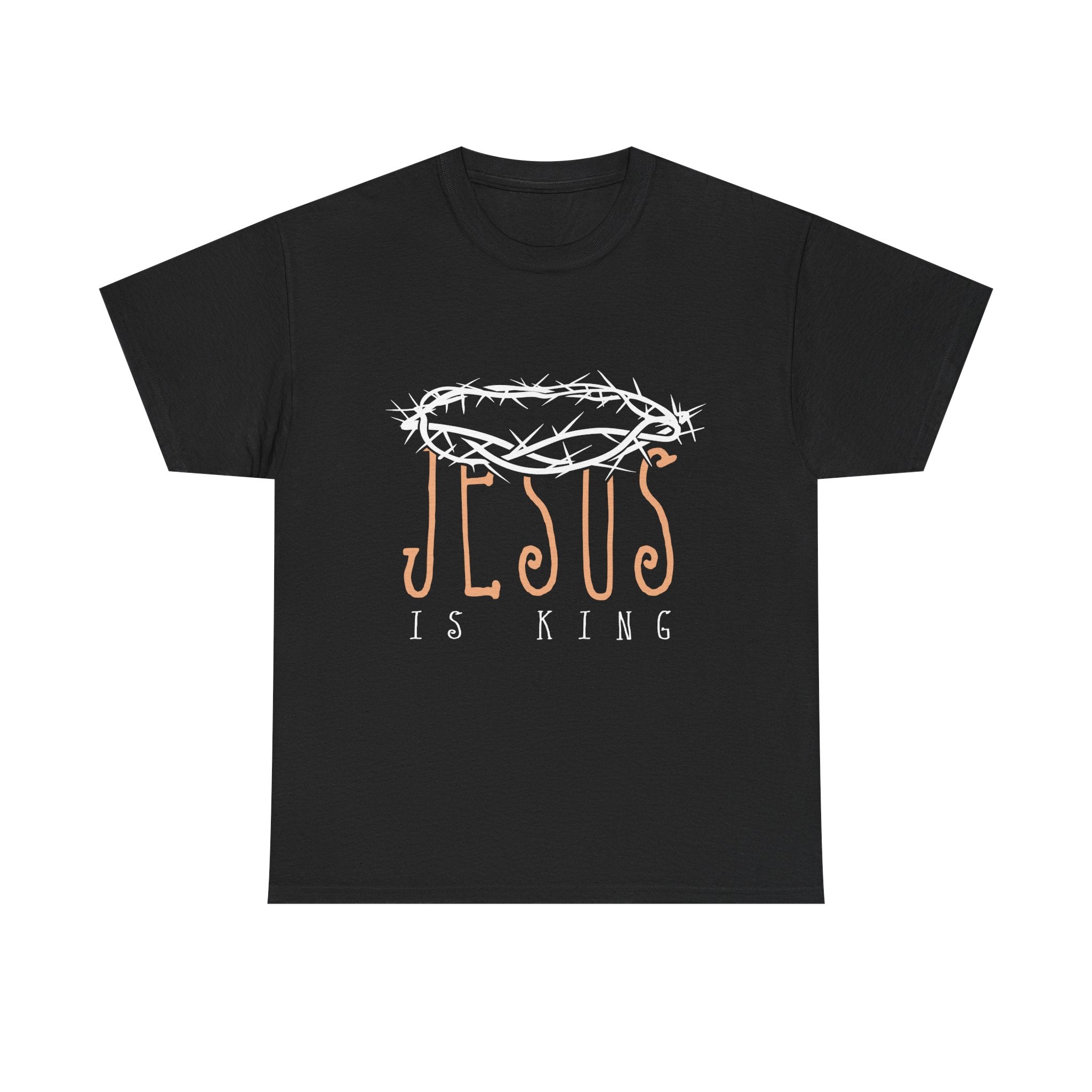Christian T-shirt: Jesus is King, Christian Apparel, Faith Based