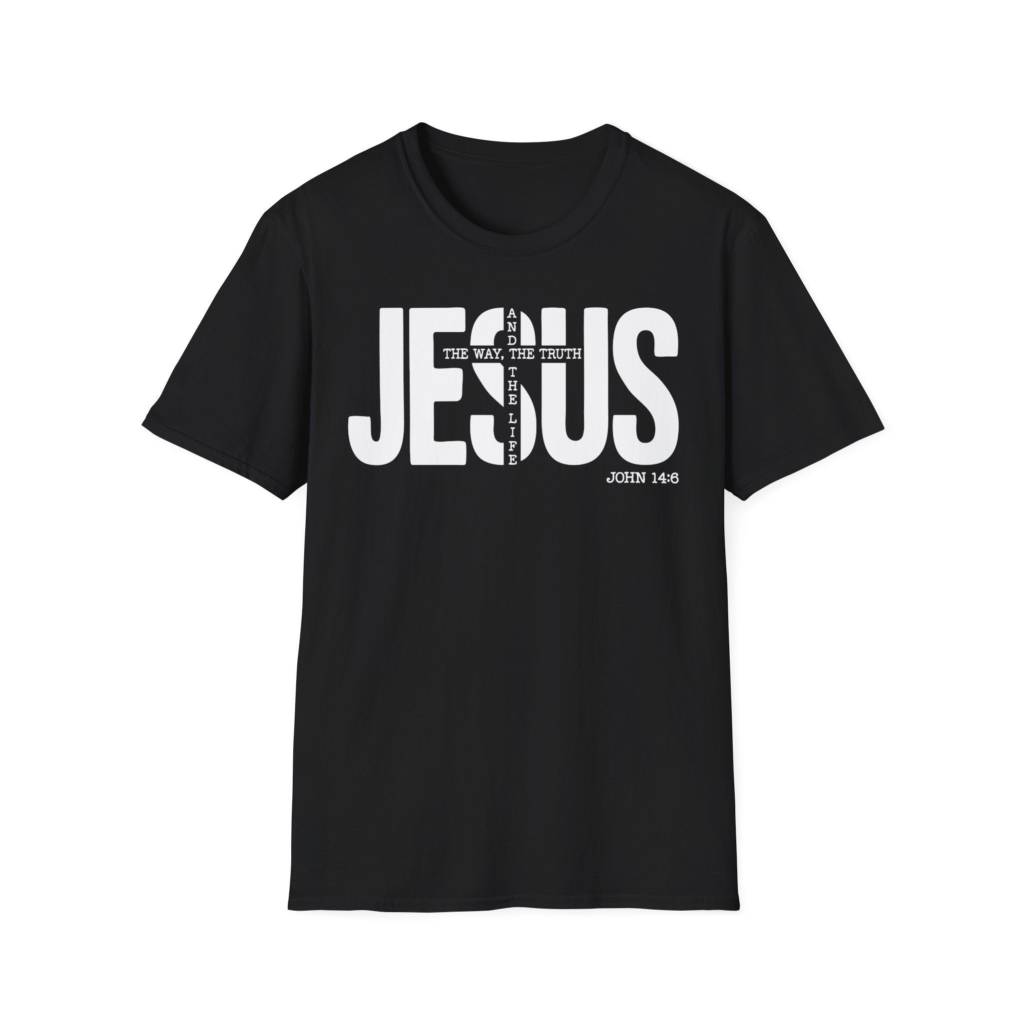 Christian T-shirt: Jesus The Way, Christian Apparel, Faith Based