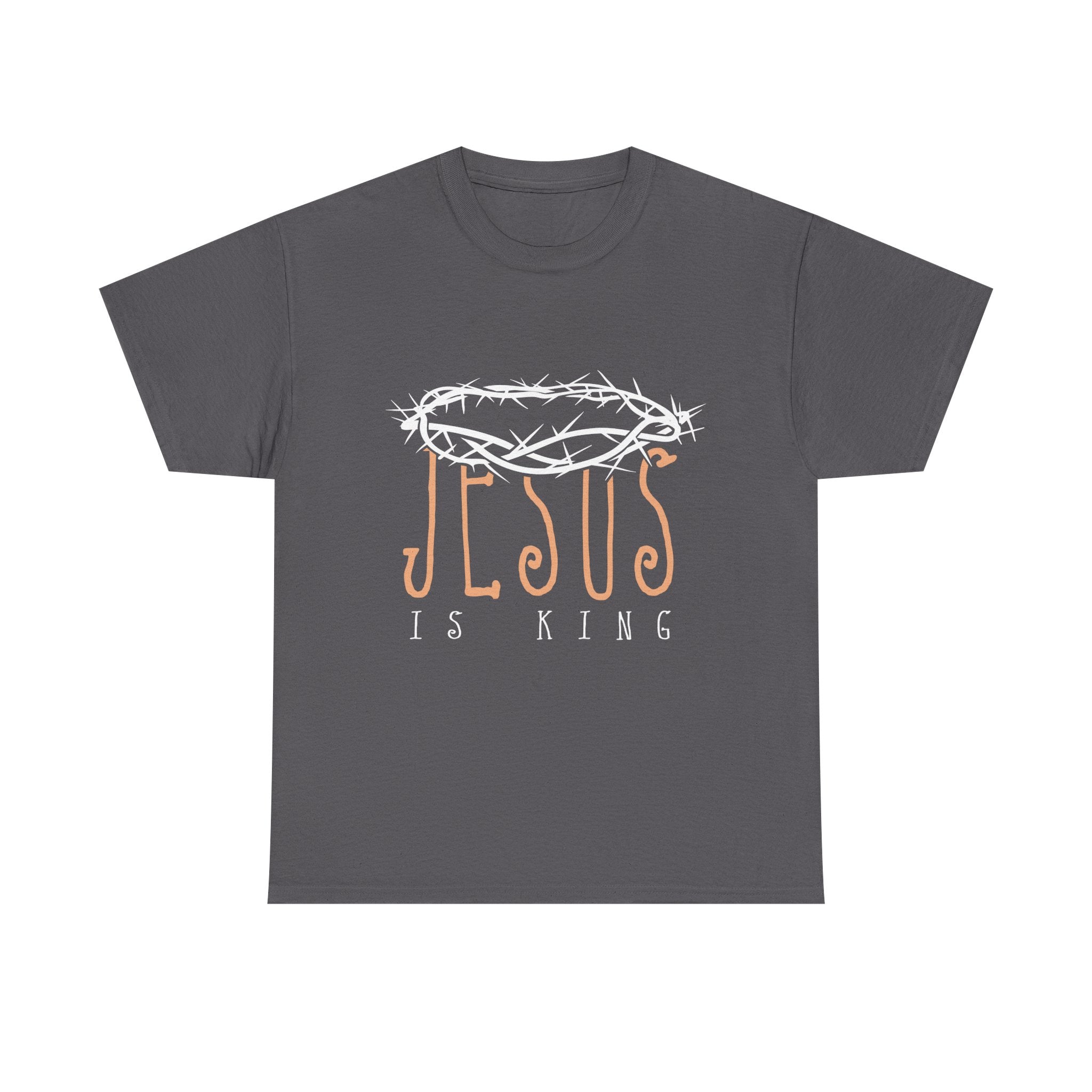 Christian T-shirt: Jesus is King, Christian Apparel, Faith Based