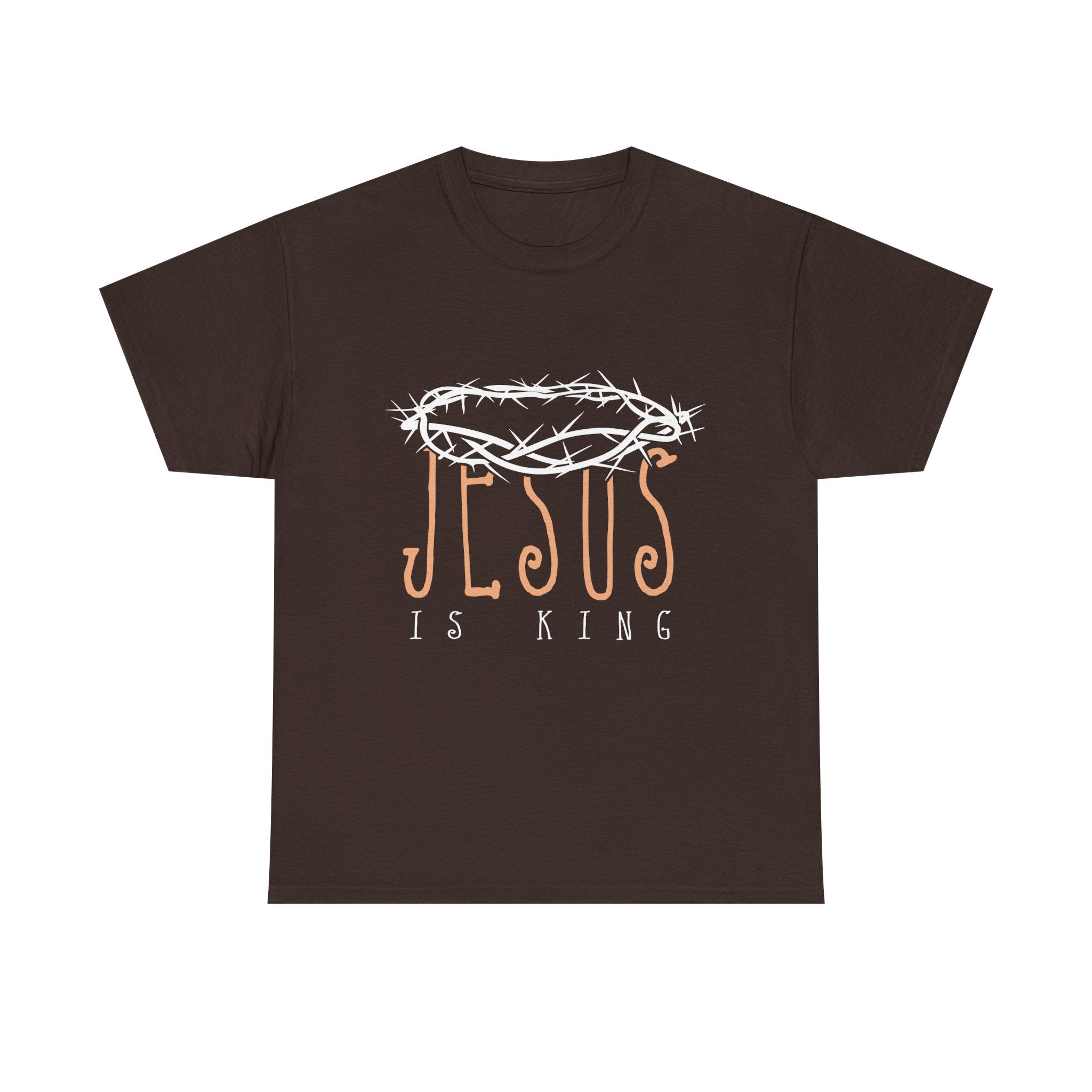 Christian T-shirt: Jesus is King, Christian Apparel, Faith Based