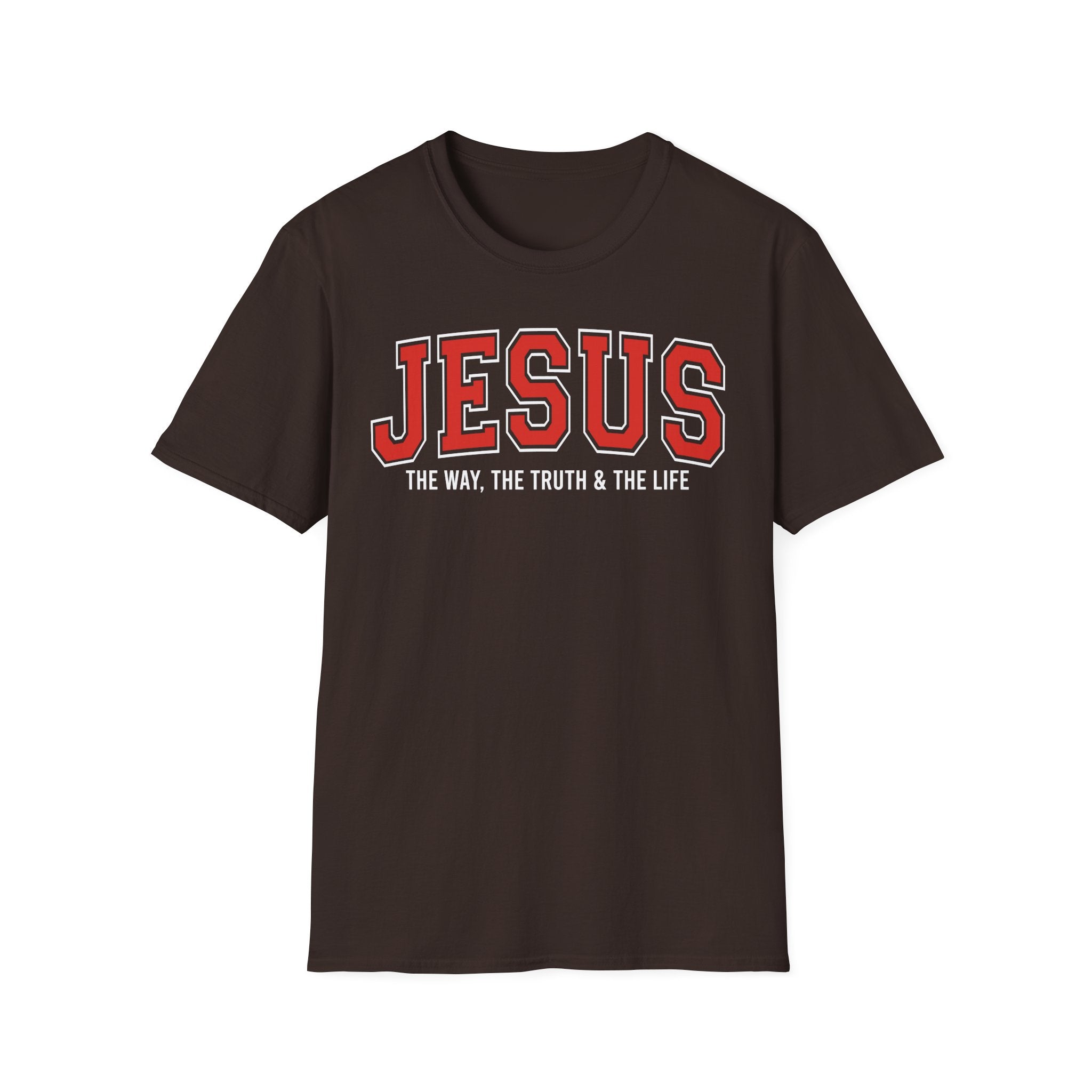 Christian T-shirt: Jesus The Way The truth & The Life, Christian Apparel, Faith Based