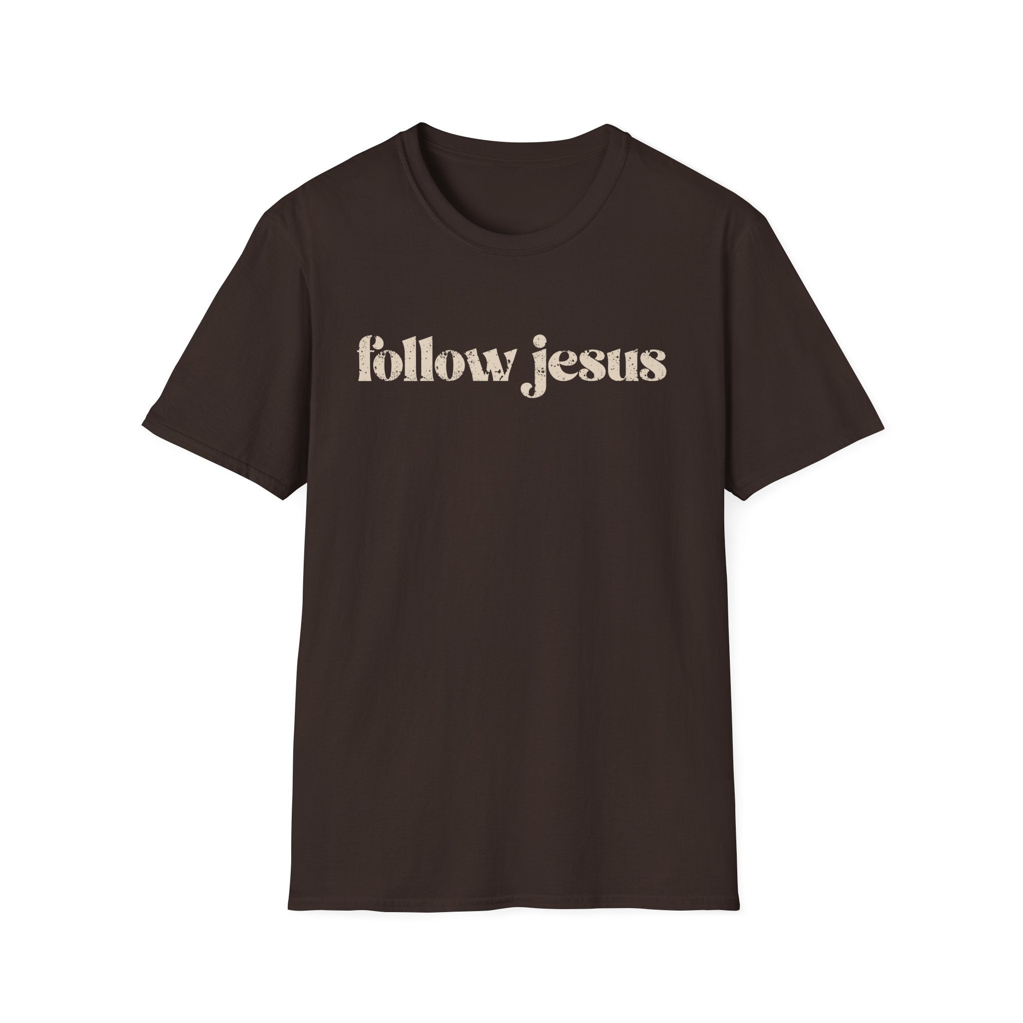 Christian T-shirt: Follow Jesus, Christian Apparel, Faith Based