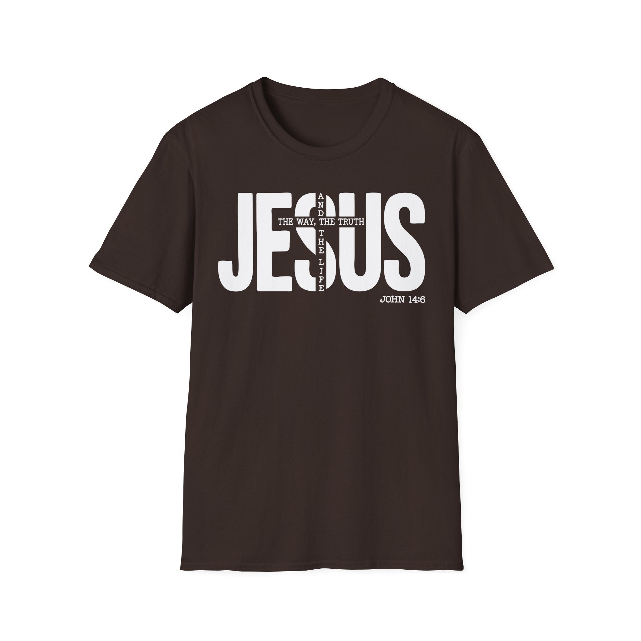 Christian T-shirt: Jesus The Way, Christian Apparel, Faith Based