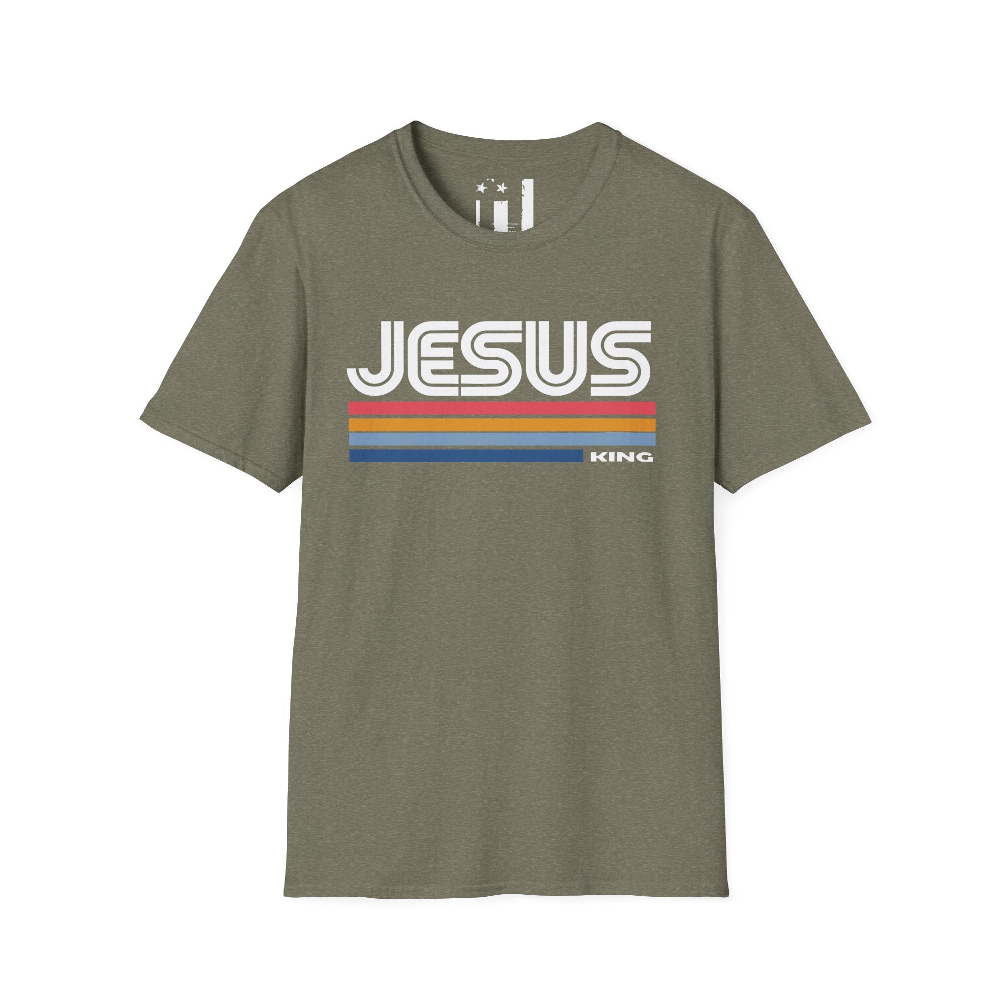 Christian T-Shirt: Jesus Retro, Faith-Based Apparel