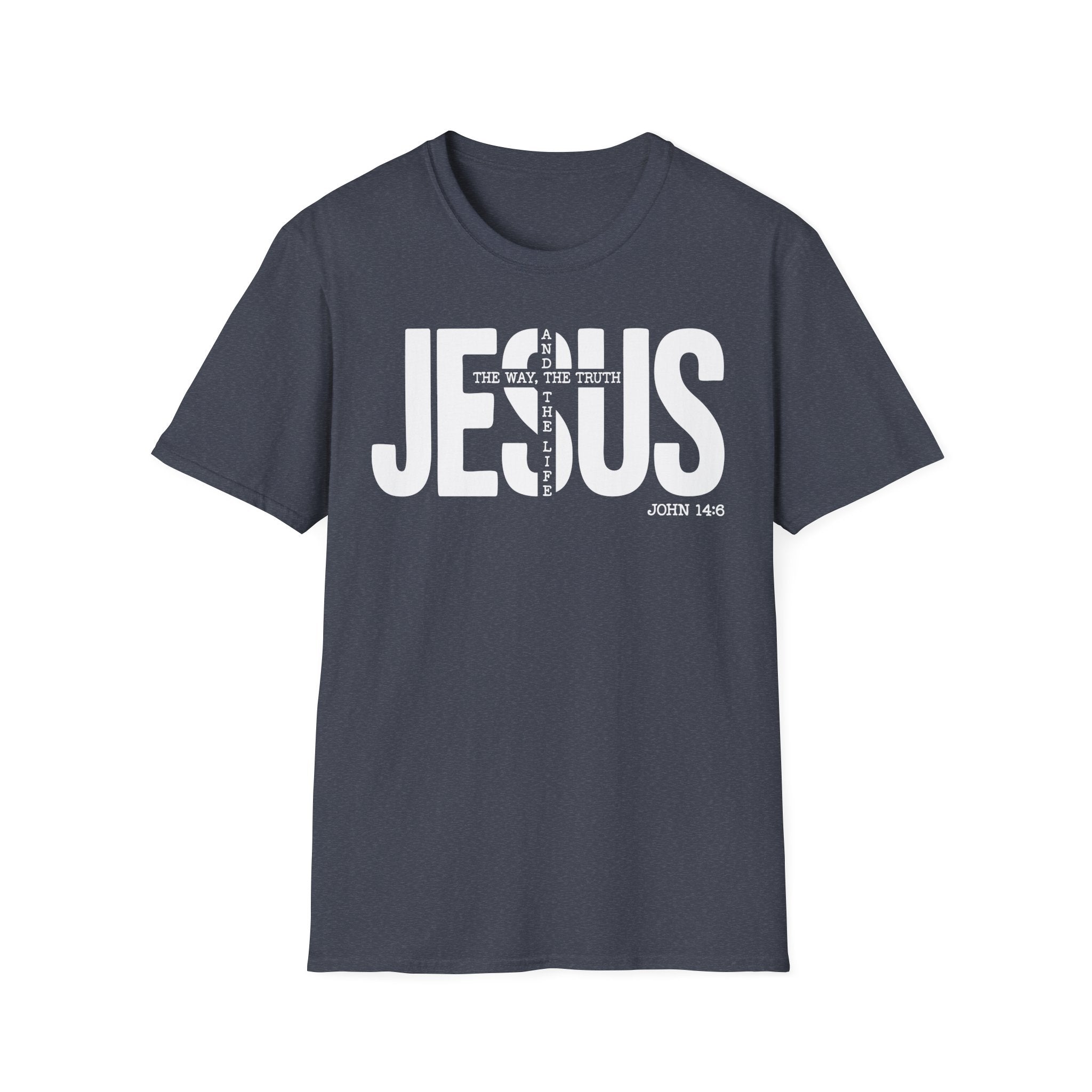 Christian T-shirt: Jesus The Way, Christian Apparel, Faith Based