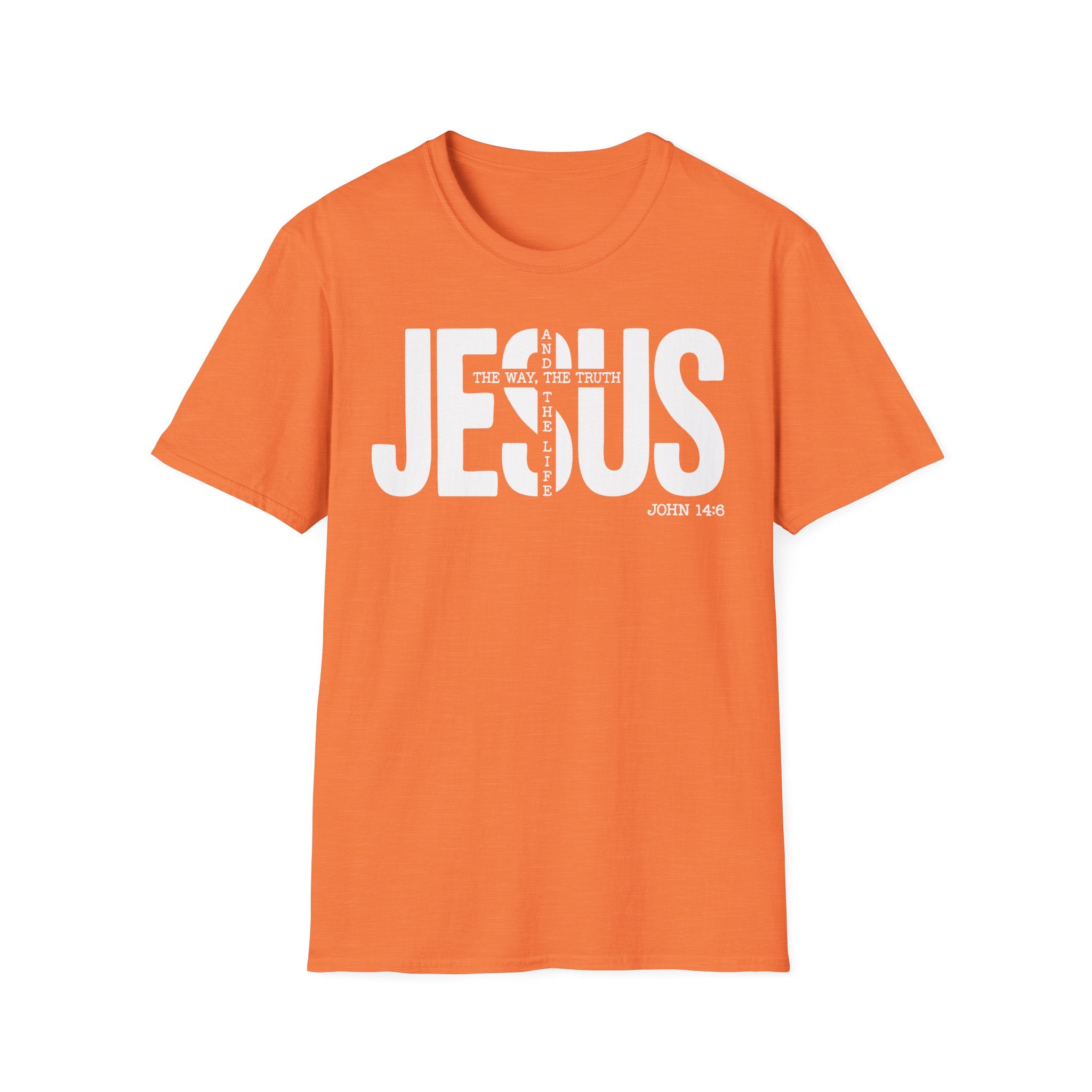 Christian T-shirt: Jesus The Way, Christian Apparel, Faith Based