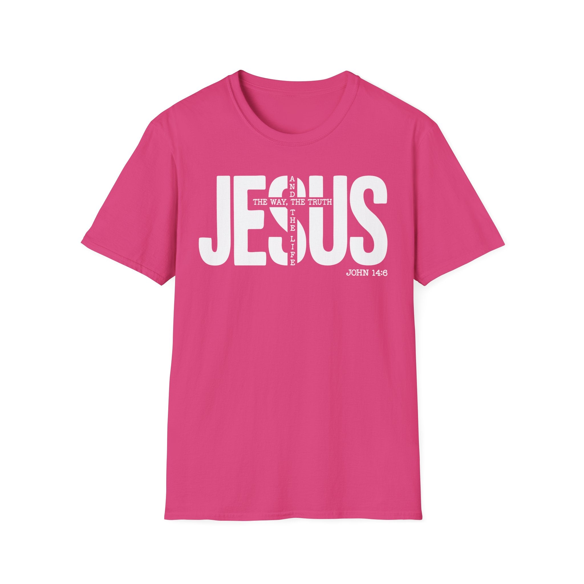 Christian T-shirt: Jesus The Way, Christian Apparel, Faith Based