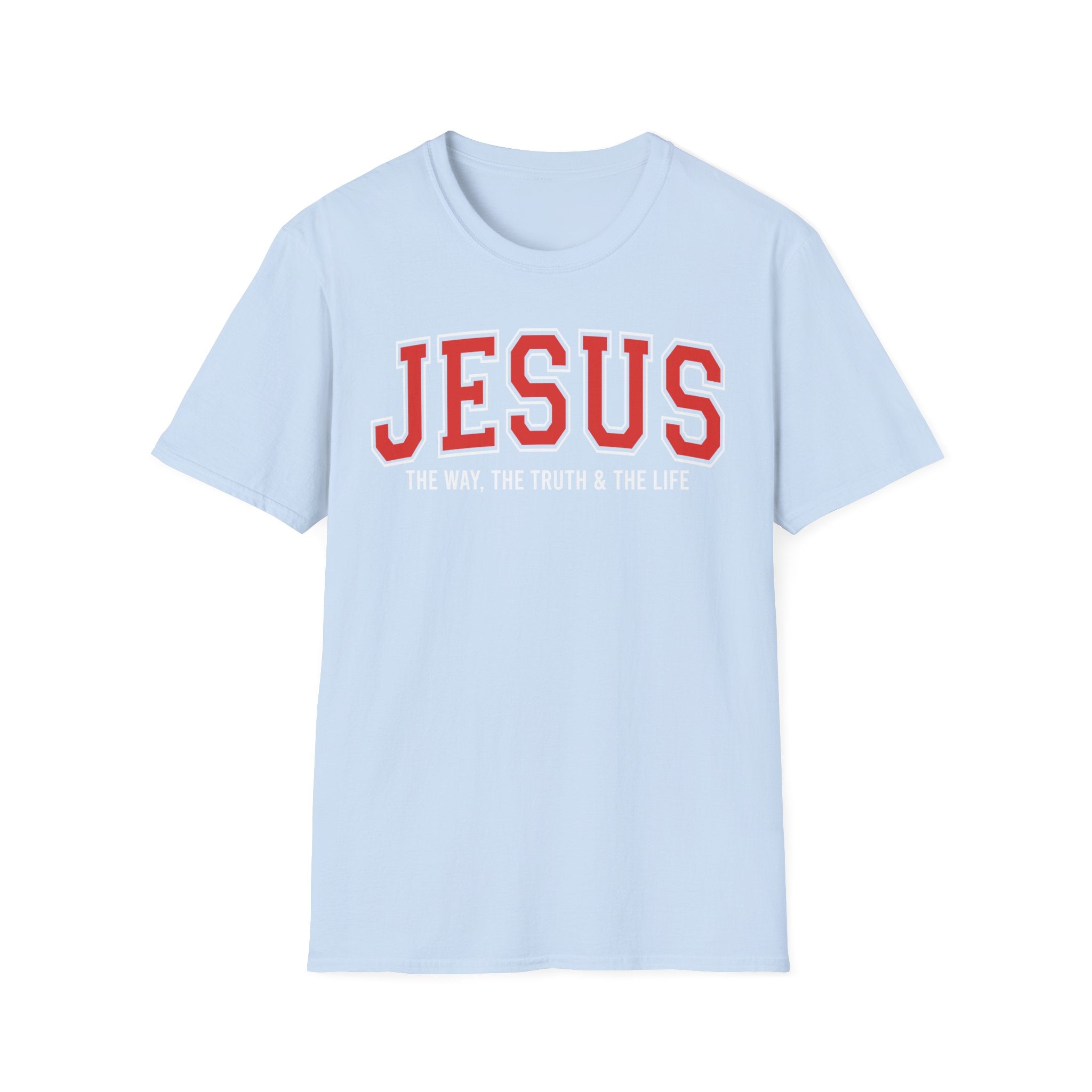 Christian T-shirt: Jesus The Way The truth & The Life, Christian Apparel, Faith Based