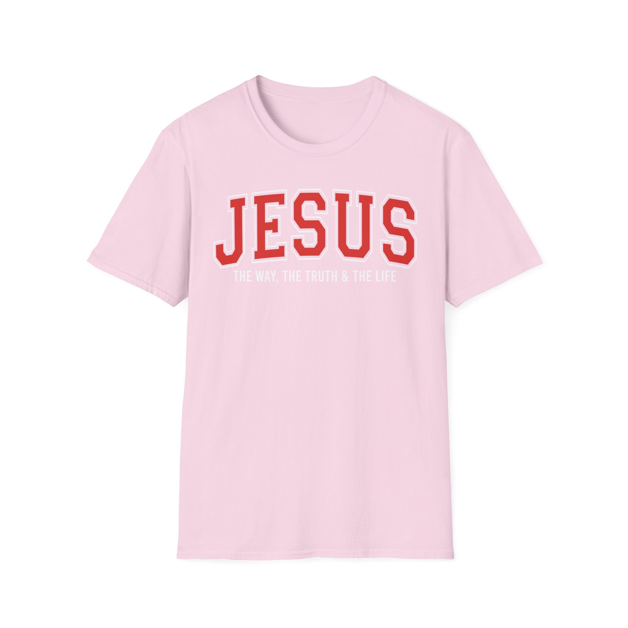 Christian T-shirt: Jesus The Way The truth & The Life, Christian Apparel, Faith Based