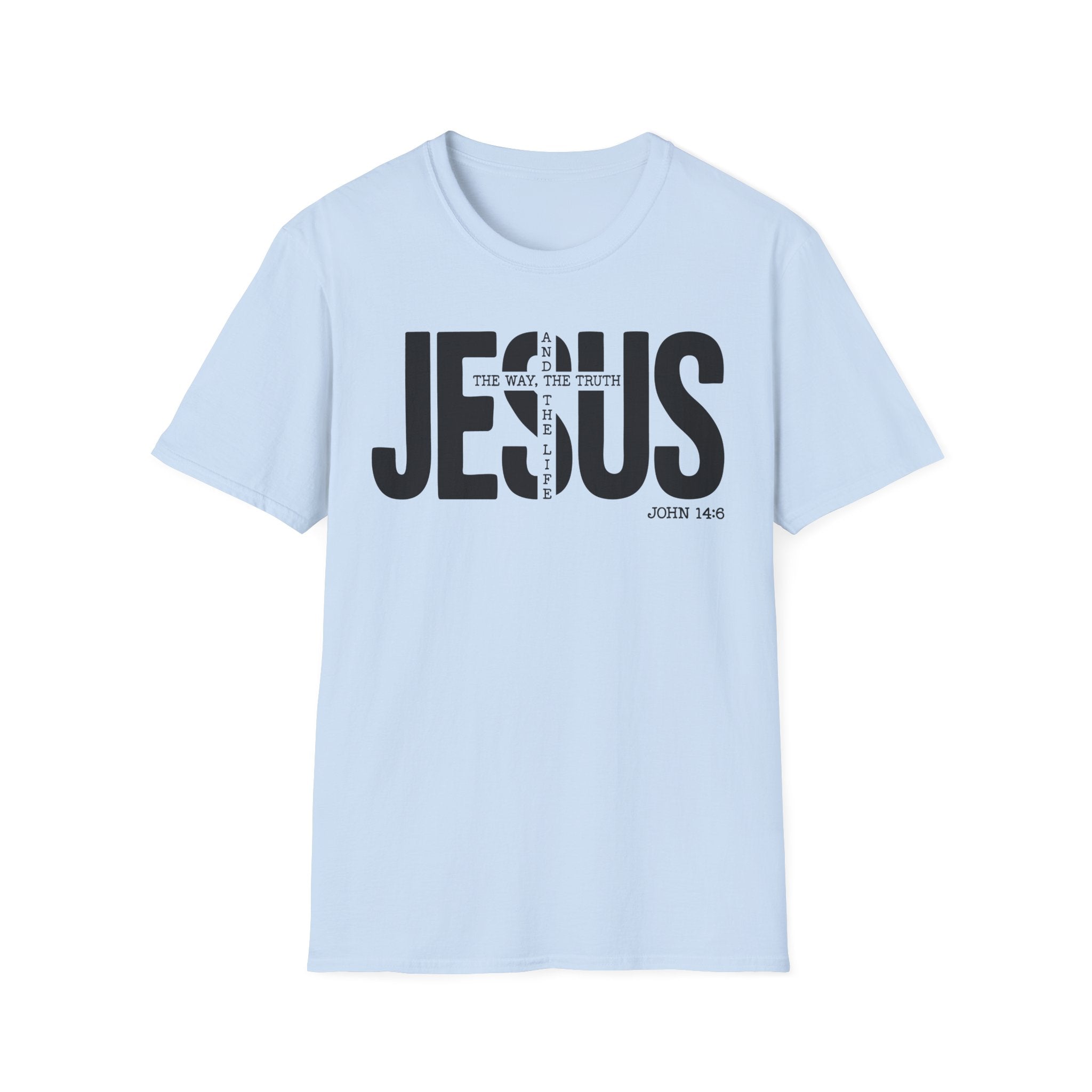 Christian T-shirt: Jesus The Way, Christian Apparel, Faith Based