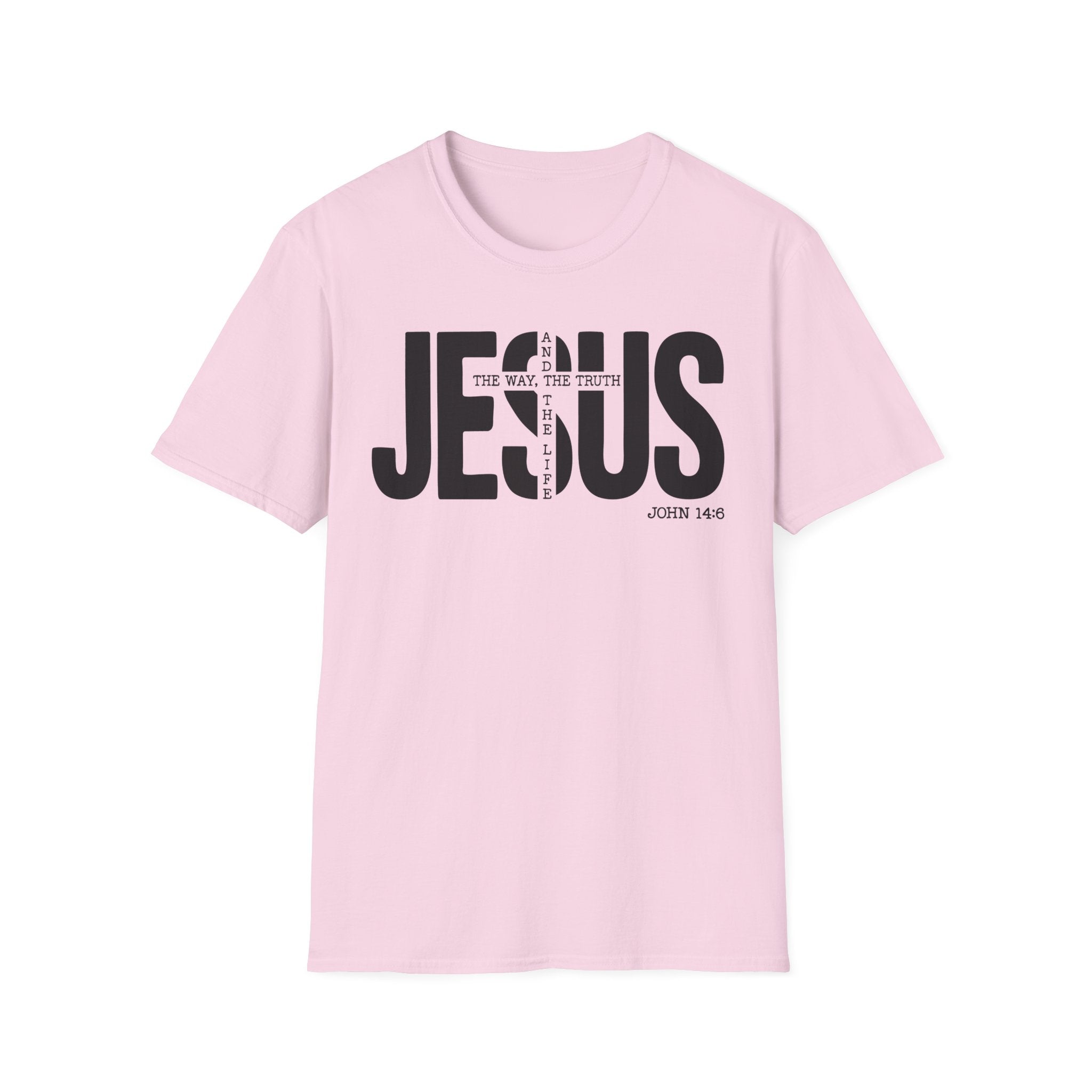 Christian T-shirt: Jesus The Way, Christian Apparel, Faith Based