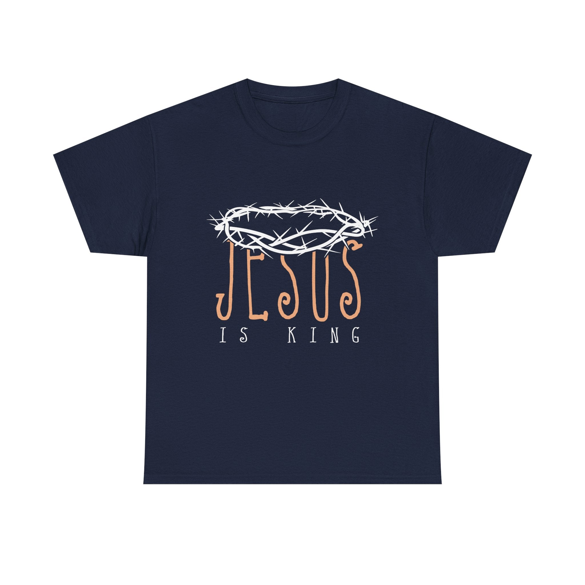 Christian T-shirt: Jesus is King, Christian Apparel, Faith Based