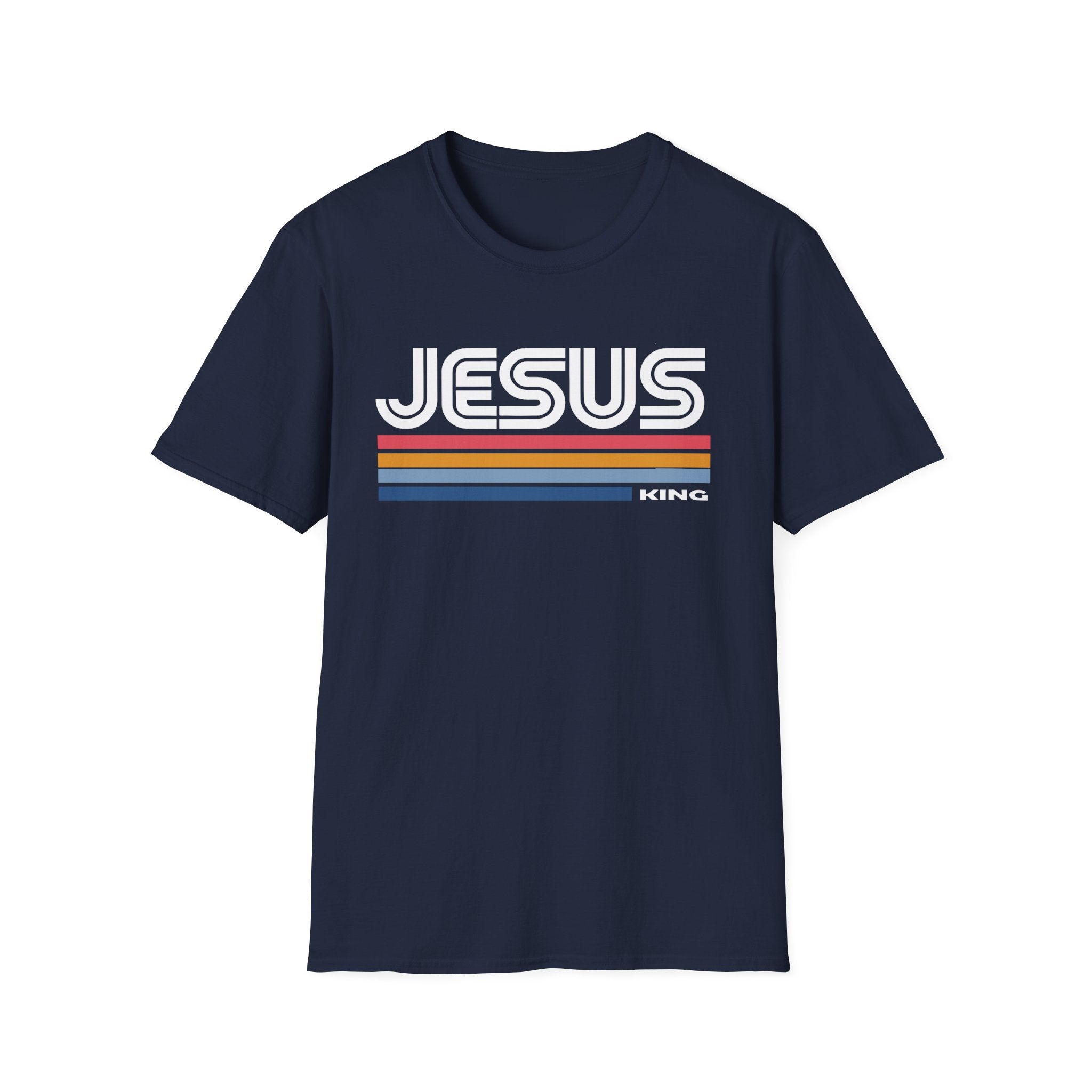 Christian T-Shirt: Jesus Retro, Faith-Based Apparel