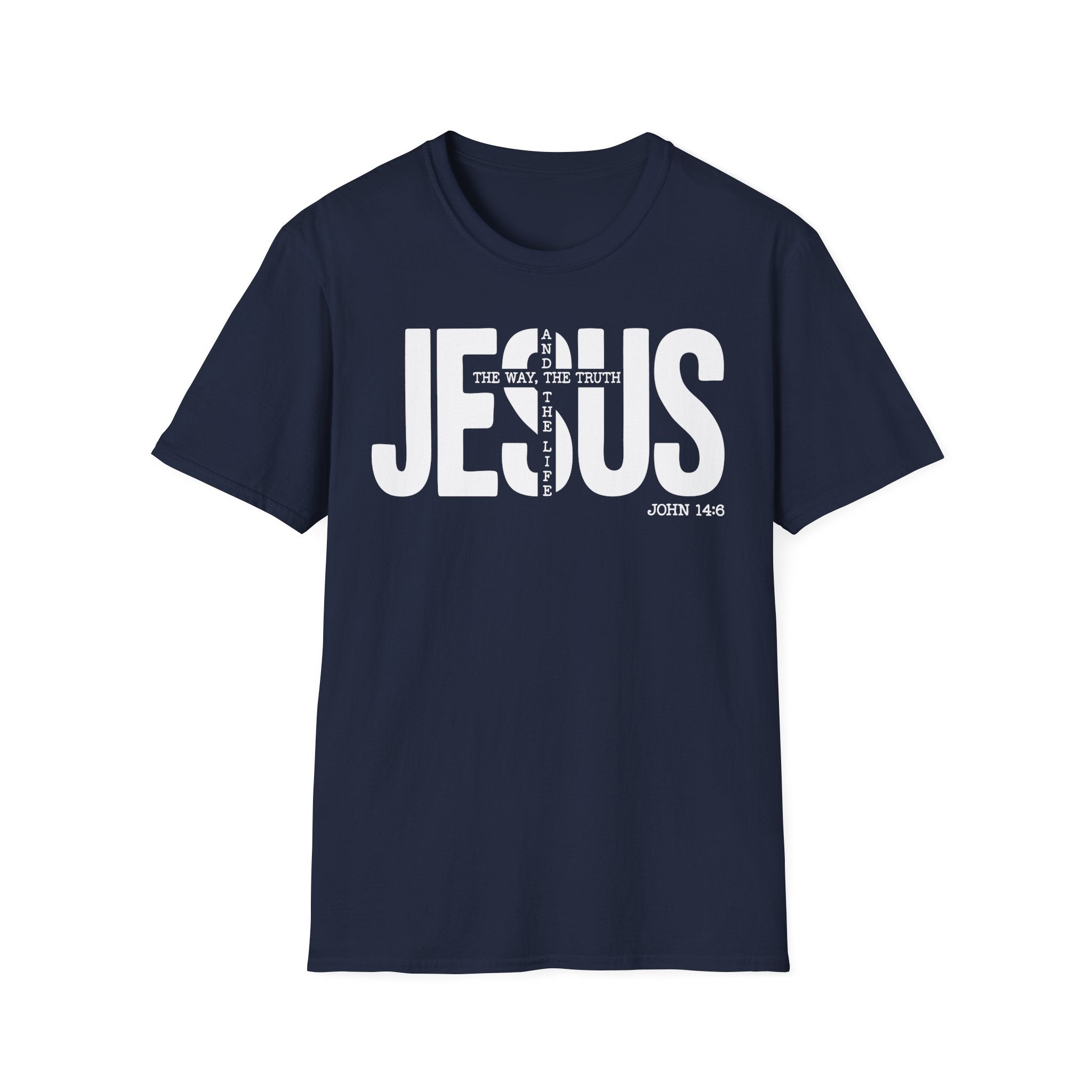 Christian T-shirt: Jesus The Way, Christian Apparel, Faith Based