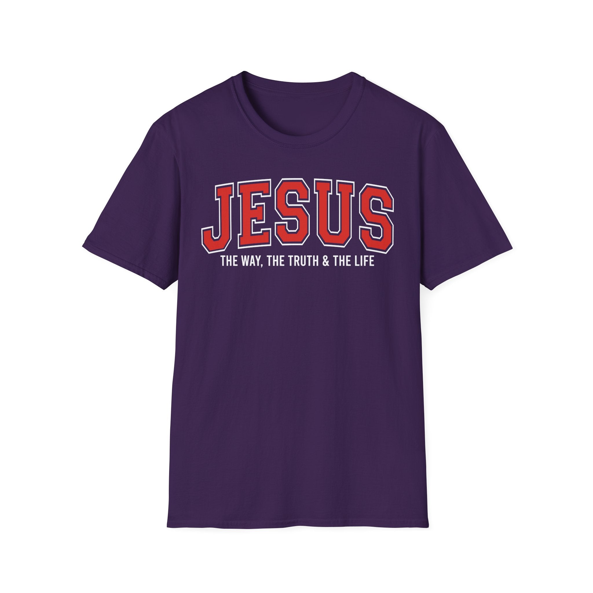 Christian T-shirt: Jesus The Way The truth & The Life, Christian Apparel, Faith Based