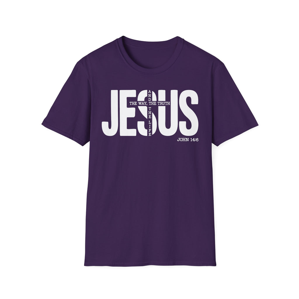 Christian T-shirt: Jesus The Way, Christian Apparel, Faith Based