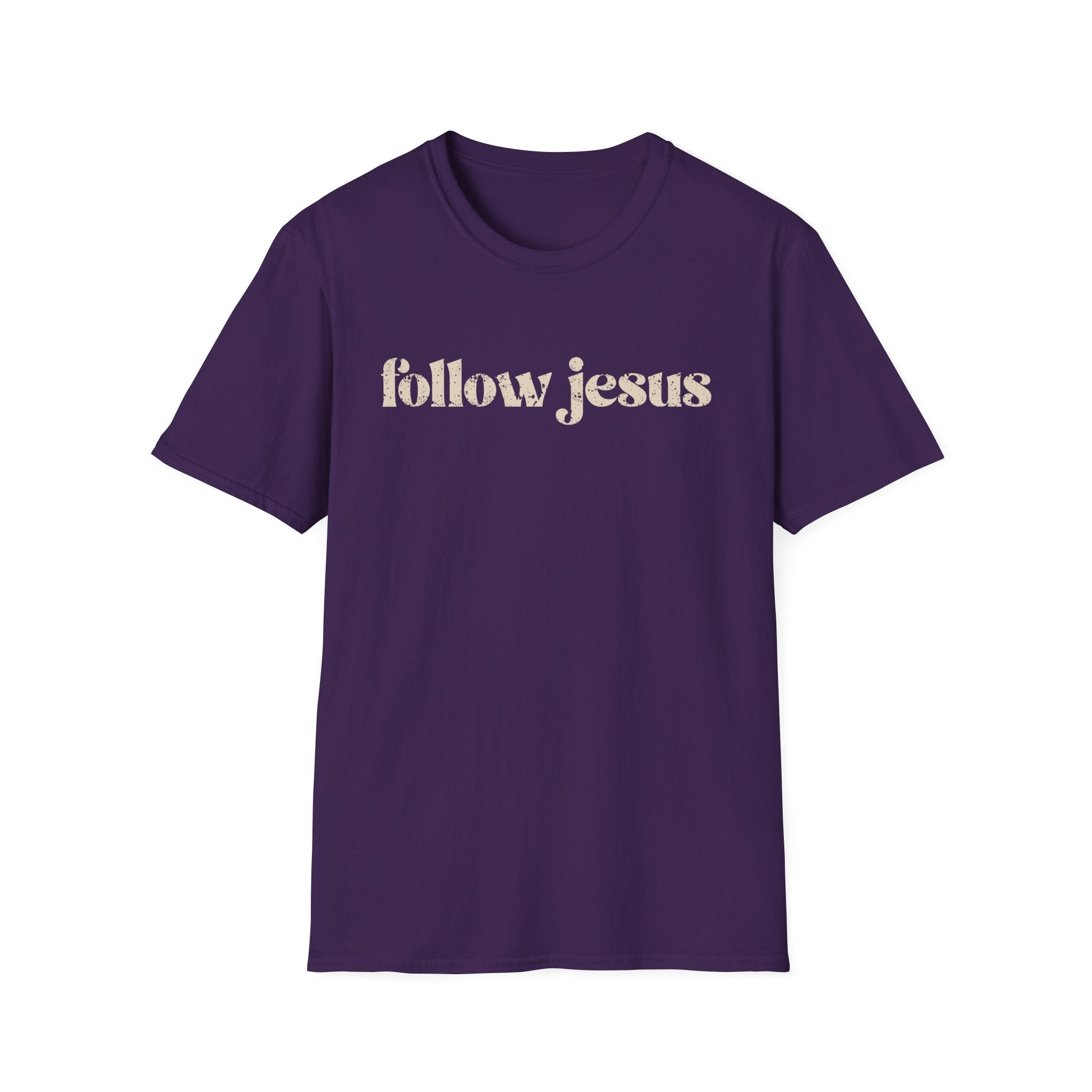 Christian T-shirt: Follow Jesus, Christian Apparel, Faith Based