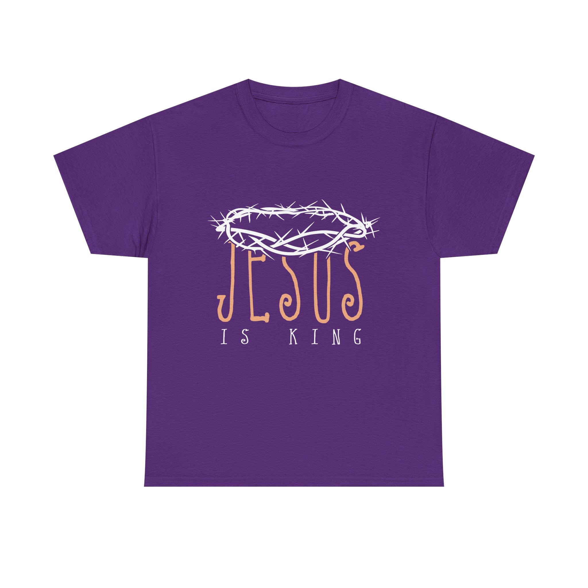 Christian T-shirt: Jesus is King, Christian Apparel, Faith Based
