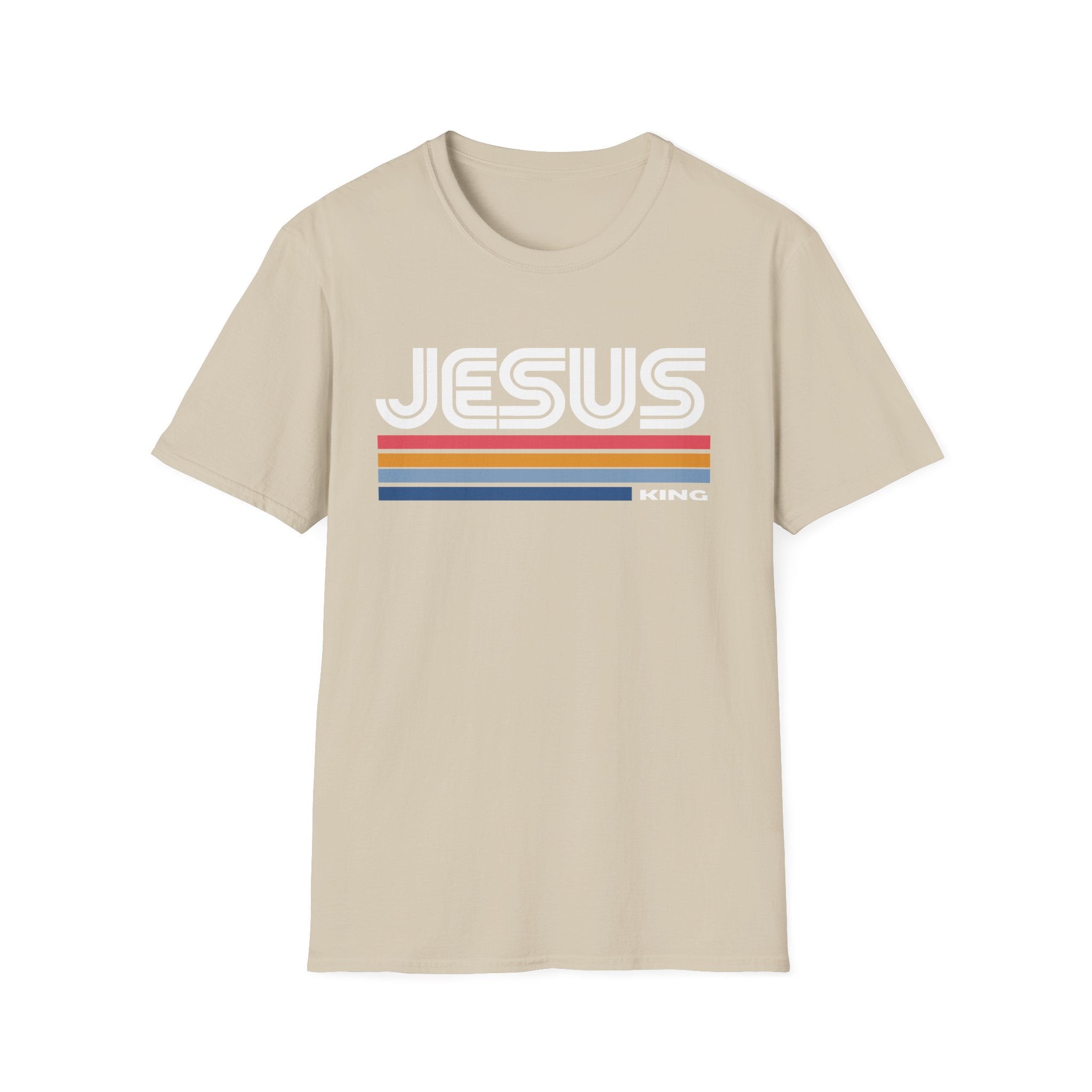 Christian T-Shirt: Jesus Retro, Faith-Based Apparel