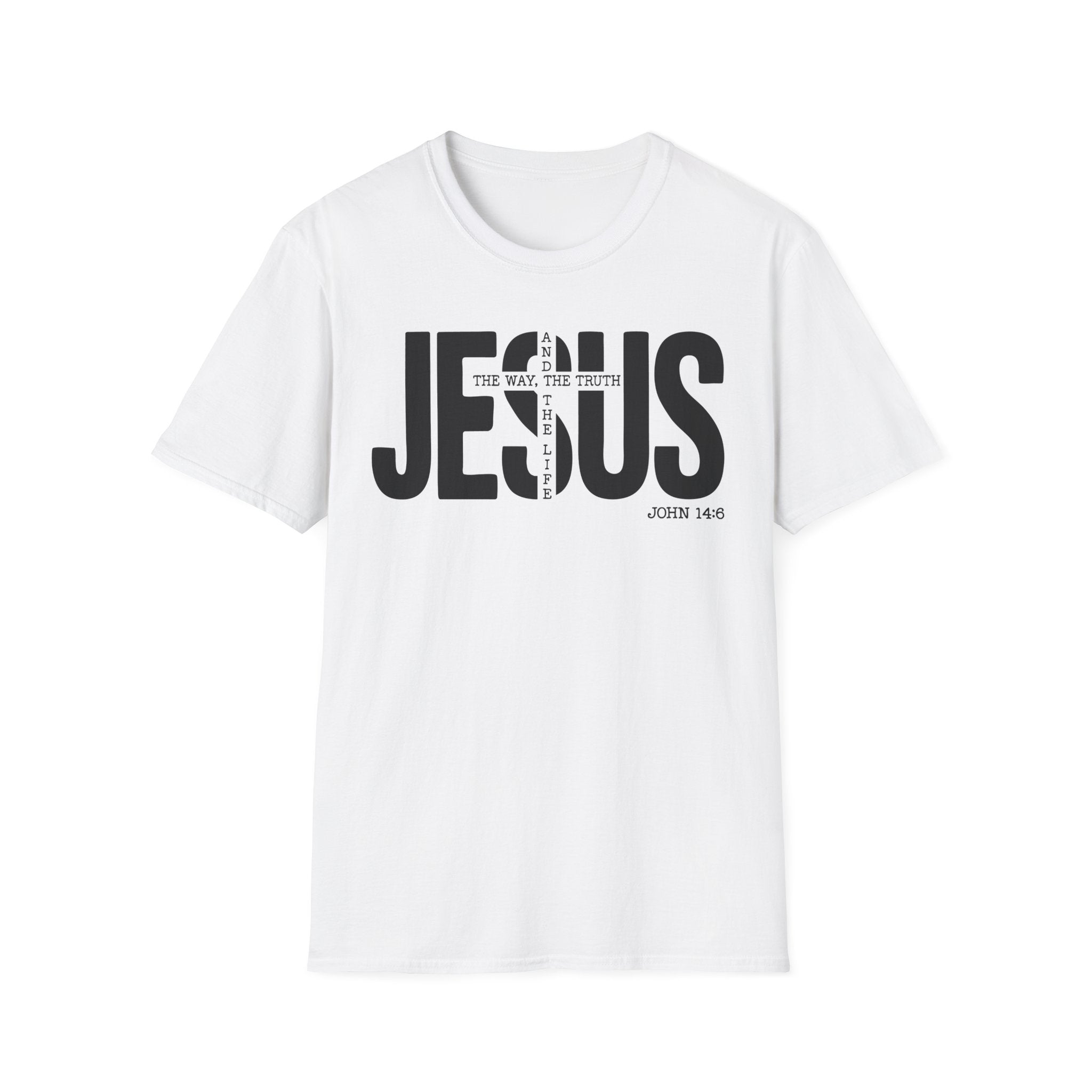 Christian T-shirt: Jesus The Way, Christian Apparel, Faith Based